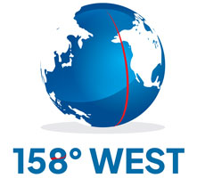 158° West